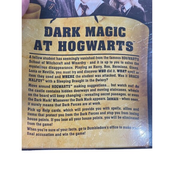 Harry Potter Edition Clue Board Game Dark Magic At Hogwarts sealed SKU 8632 - Picture 3 of 12